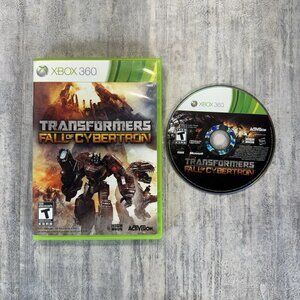 Transformers: Fall of Cybertron Xbox 360 (2012) Tested and Working No Manual